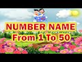 Number names 1 to 50 number spelling 1 to 50number name1 to 50 spelling number in words 1 to 50