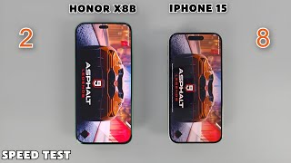 iPhone 15 vs Honor X8b | Speedtest & Camera Comparison