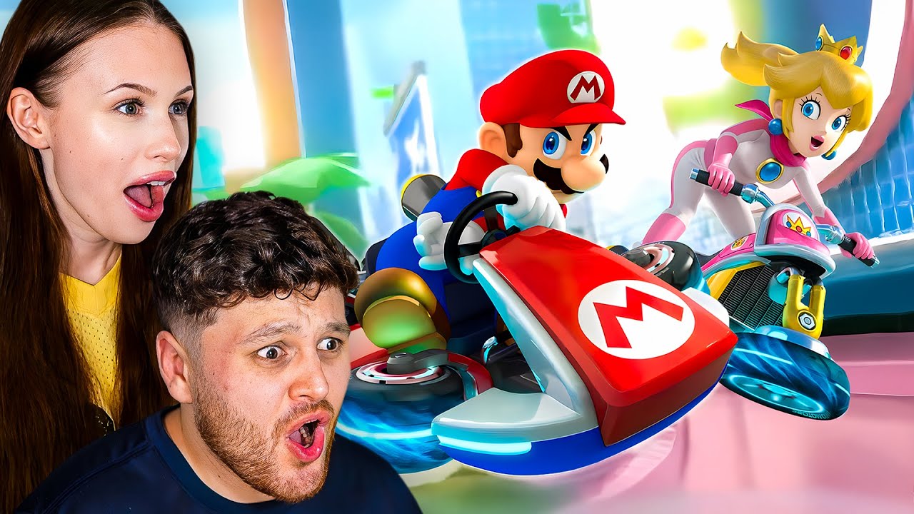 we played extreme mario kart & instantly regretted it