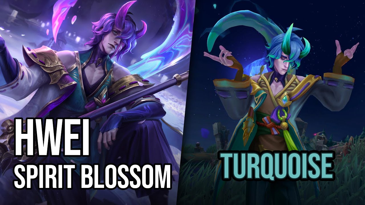 Скин Хвэй «Бирюзовый Дух цветения» | League of Legends
