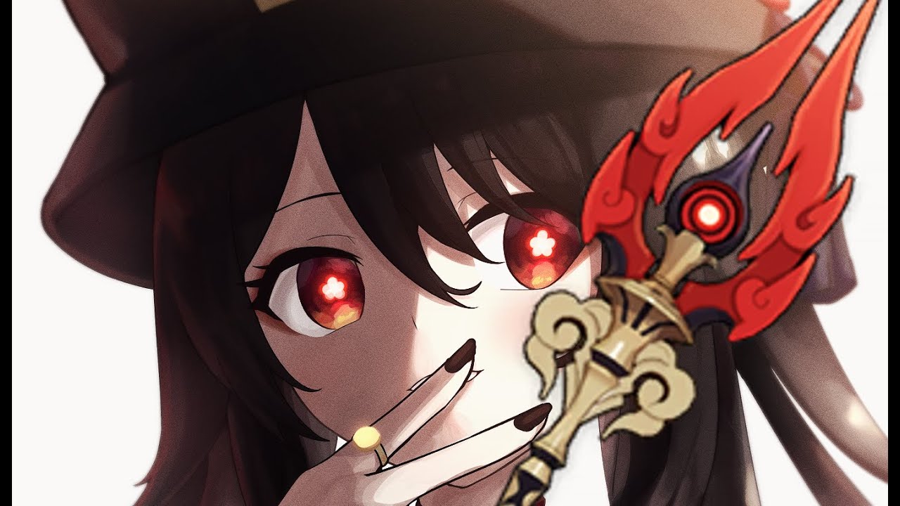 Как нарисовать ху тао геншин импакт