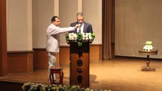 Valedictory Function of LIGP for college Students at SSSIC New Delhi on 9th April 2016.