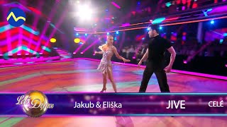 Jakub Jablonský & Eliška Lenčešová | 6. kolo jive (celé) | Let's Dance 2024