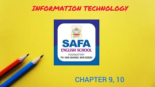 IT- CLASS 4- CHAPTER 9, 10- REVISION