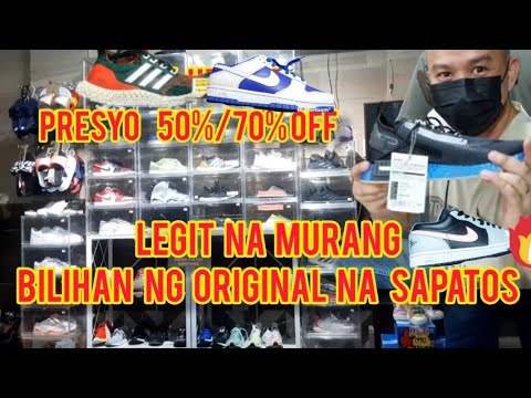 100% LEGIT MURANG BILIHAN NG ORIGINAL NA NIKE ADDIDAS JORDAN ATBP | BODEGA SALE PRESYONG NAPAKABABA