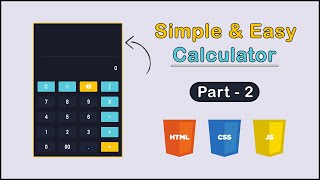 How to make a simple Calculator using HTML CSS and Javascript | Part-2 | By Codies zone | 🔥🔥