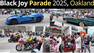 Black Joy Parade 2025 | Oakland, CA | Largest Black Culture Celebration 🎉  | Part-one