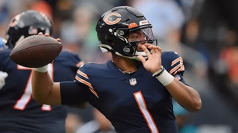 Justin Fields Every Deep Throw of the 2023 Season (20+ Yard Throws)