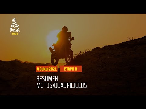 #DAKAR2021 - Etapa 8 - Sakaka / Neom - Resumen Moto/Quadriciclos