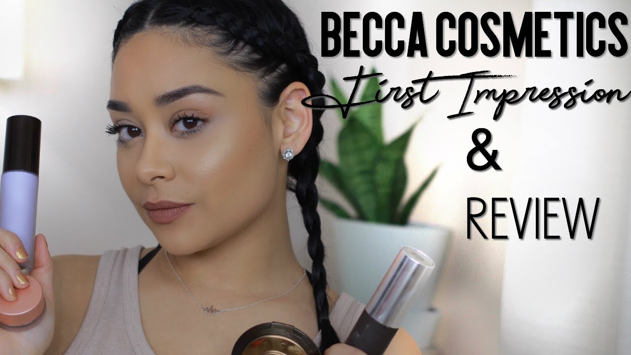 Becca Cosmetics First Impression | Foundation | Primer | Bronzer | Corrector