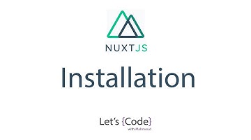 3- Nuxt.js - installation [Arabic]