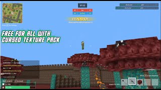 voxiom io free for all with cursed texture pack