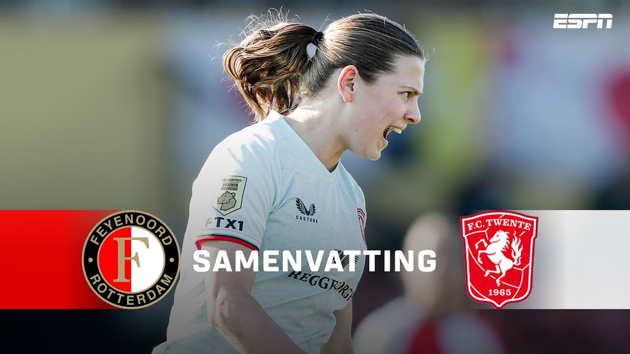 🤩 DOELPUNTENREGEN op Varkenoord 🔥 | Samenvatting Feyenoord - FC Twente (vrouwen)