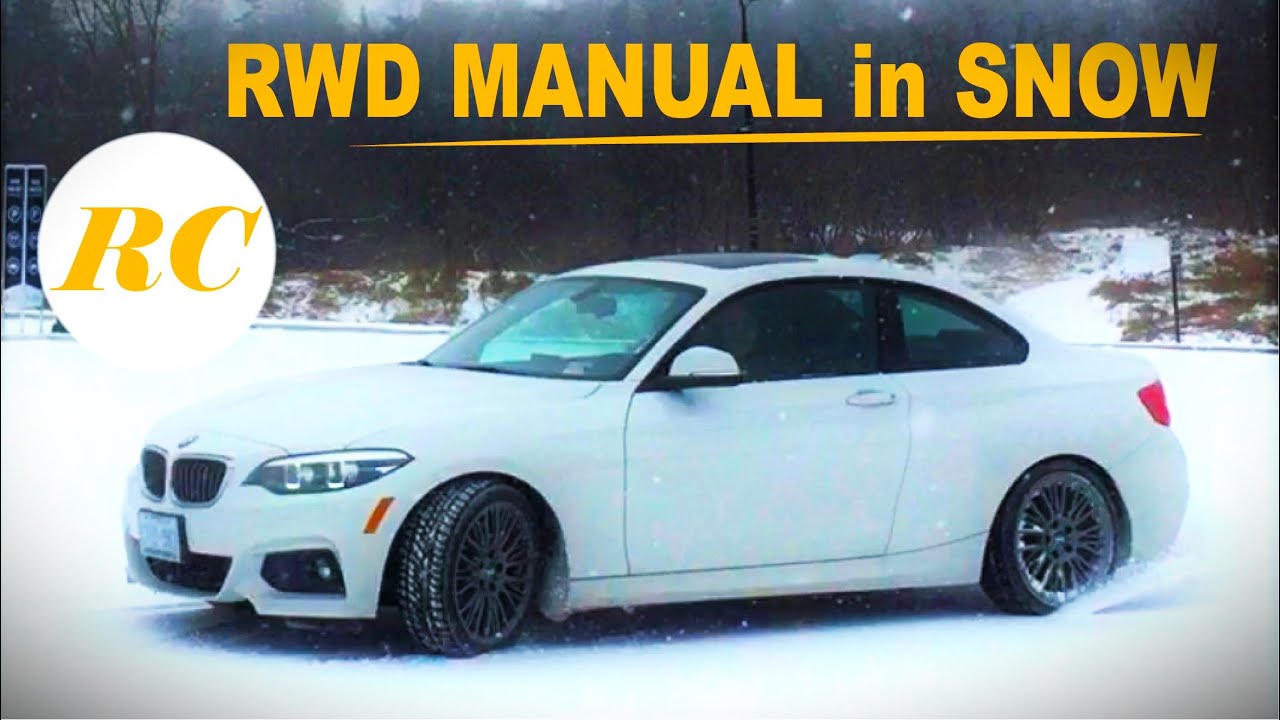 Rear Wheel Drive Manual Snow Tips YouTube