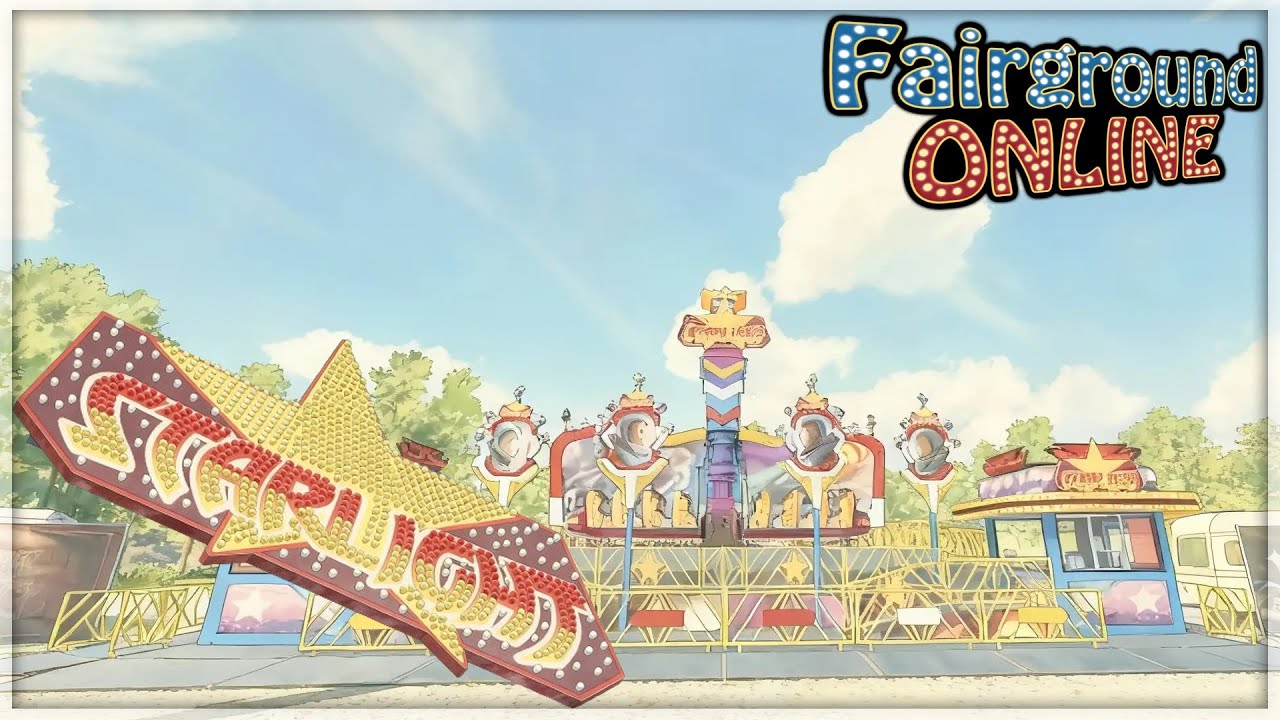 🎡Fahrgeschäft Vorstellung STARLIGHT in FAIRGROUND ONLINE