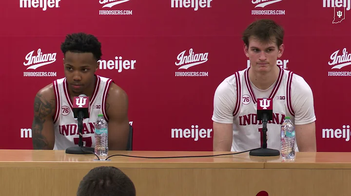 IU basketball's Reed Bailey and Nick Dorn discuss win over Chicago State