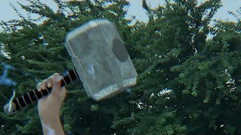 Thor Hammer Summon VFX Shot Created By Shams Visuals