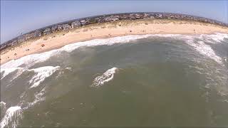 OBX Air Tours:  Dawn and Mark on a flight to Hatteras, Outer Banks. Closest Airport To Hatteras