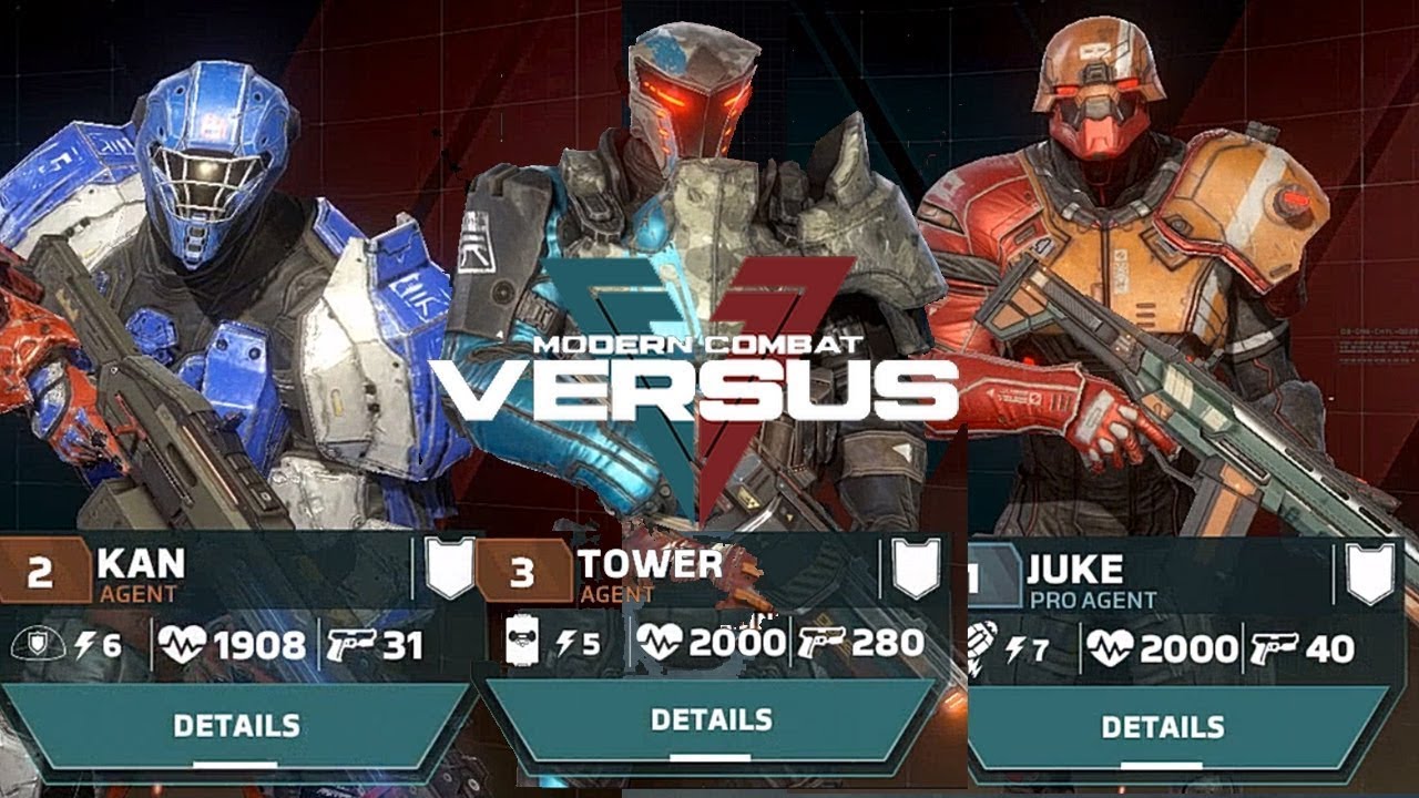 Agent details. Modern Combat versus. Modern Combat versus Tower. Modern Combat versus Кан Десперадо. Tower Modern Combat vs.