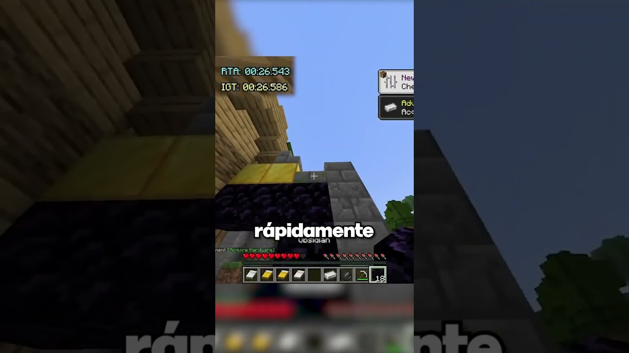 El Speedrun de Minecraft MÁS RÁPIDO
