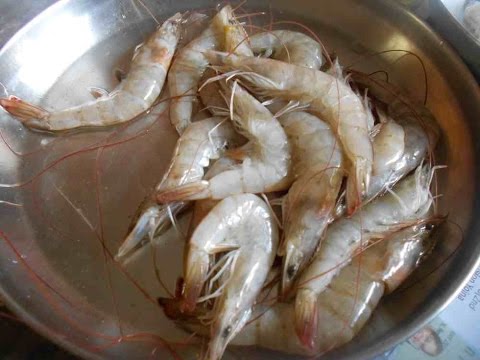 HOW TO SHRIMP CLEANING PROPERLY WAY - YouTube