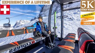 EIGER EXPRESS, Grindelwald, Switzerland - Jungfraujoch Series | 5K UHD Video