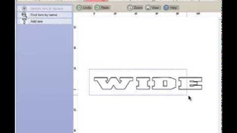 How to ID a font in a stretched text with Imagaro Z