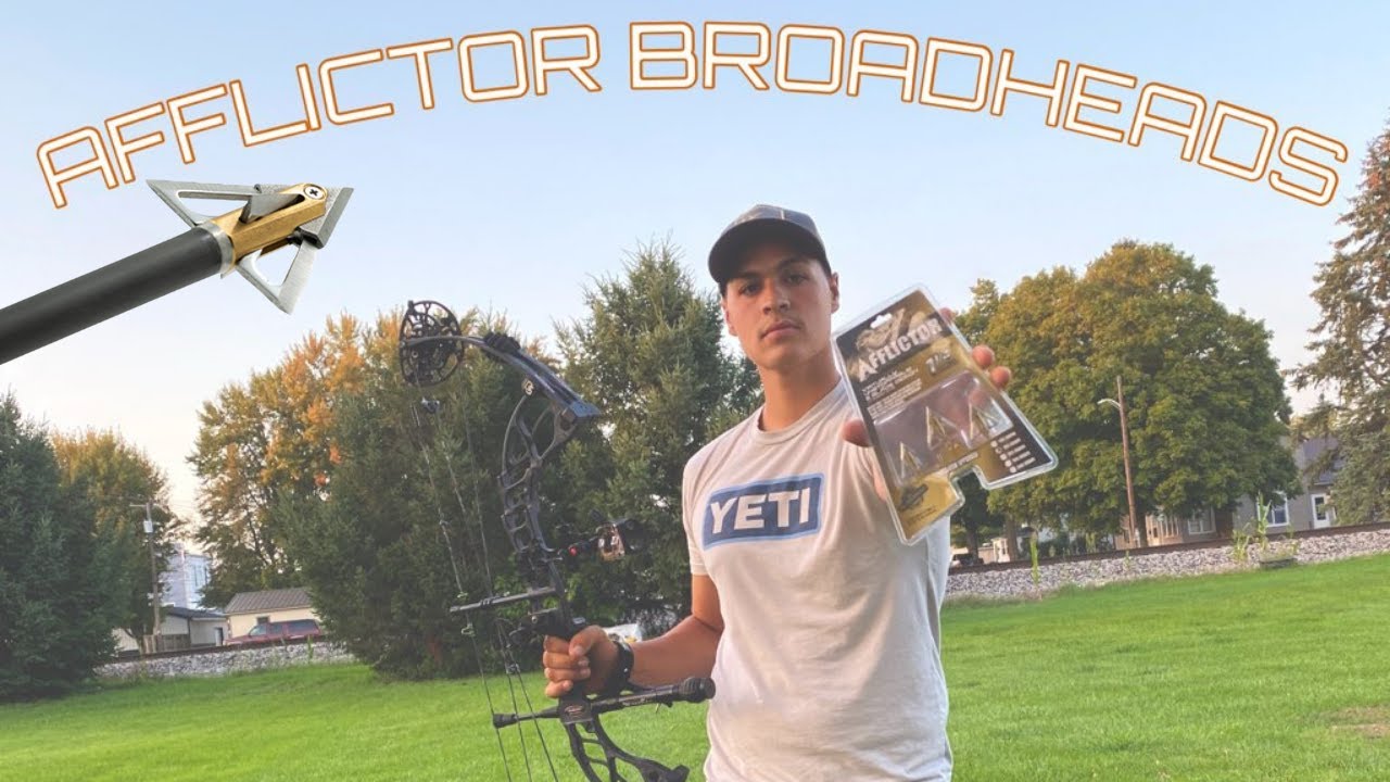 Afflictor Broadhead EXT Fixed Blade Product Review YouTube