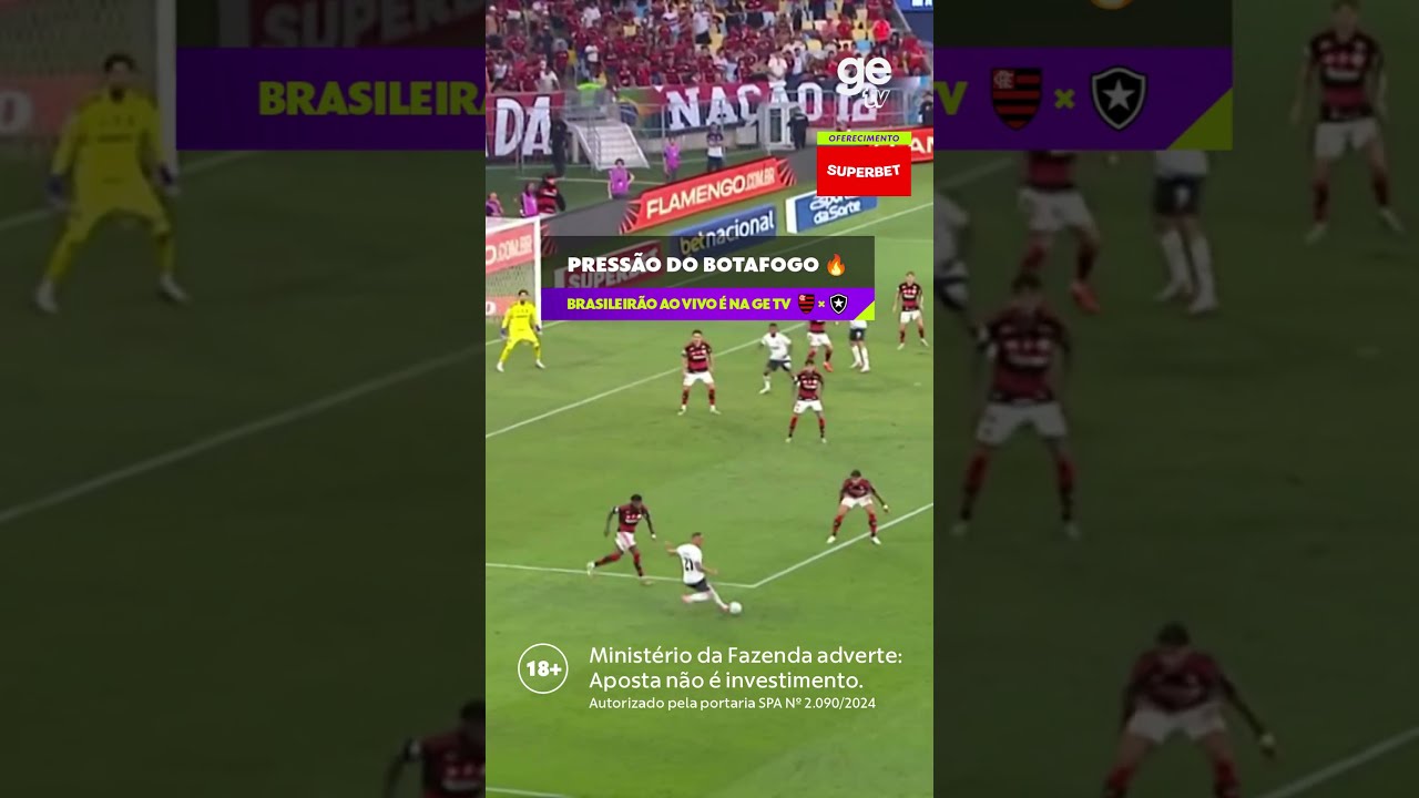 O BOTAFOGO QUER O GOL! ⚽ | #shorts | ge tv
