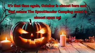 2019 Spooktacular Camping Extravaganza Invite