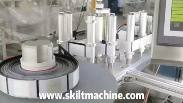 SKILT ZARA Woven RFID label roll to roll labeling machine label applicator