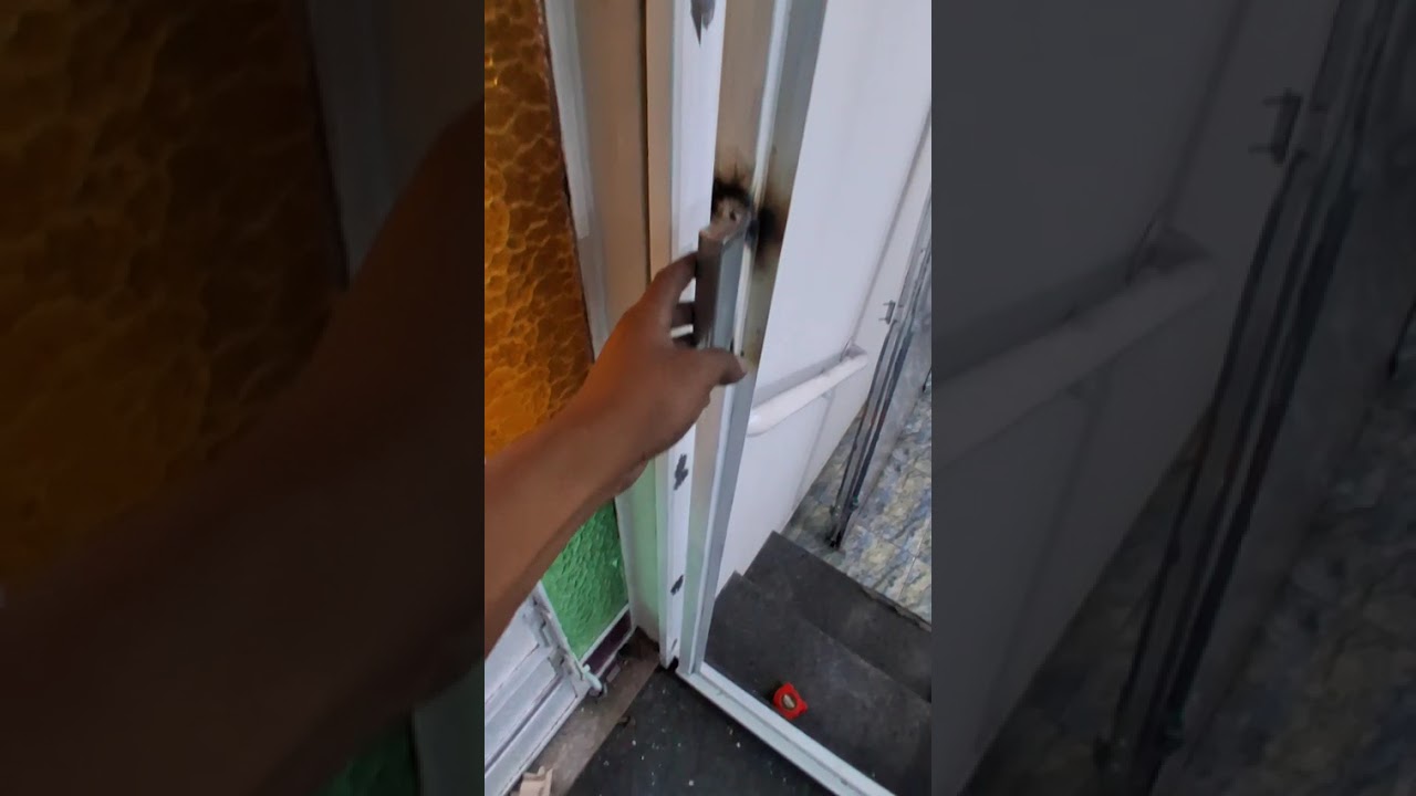 Aquário ou cabine de bateria musical, serviço feito na igreja batista do Jd sta Emília.