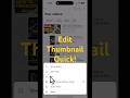 Change YouTube Shorts Thumbnail on iPhone (2025) 📱