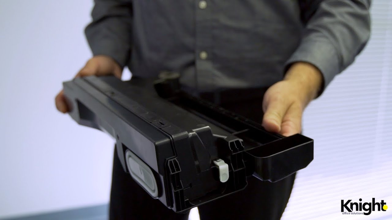 Changing the Waste Toner Cartridge on Sharp Copiers YouTube