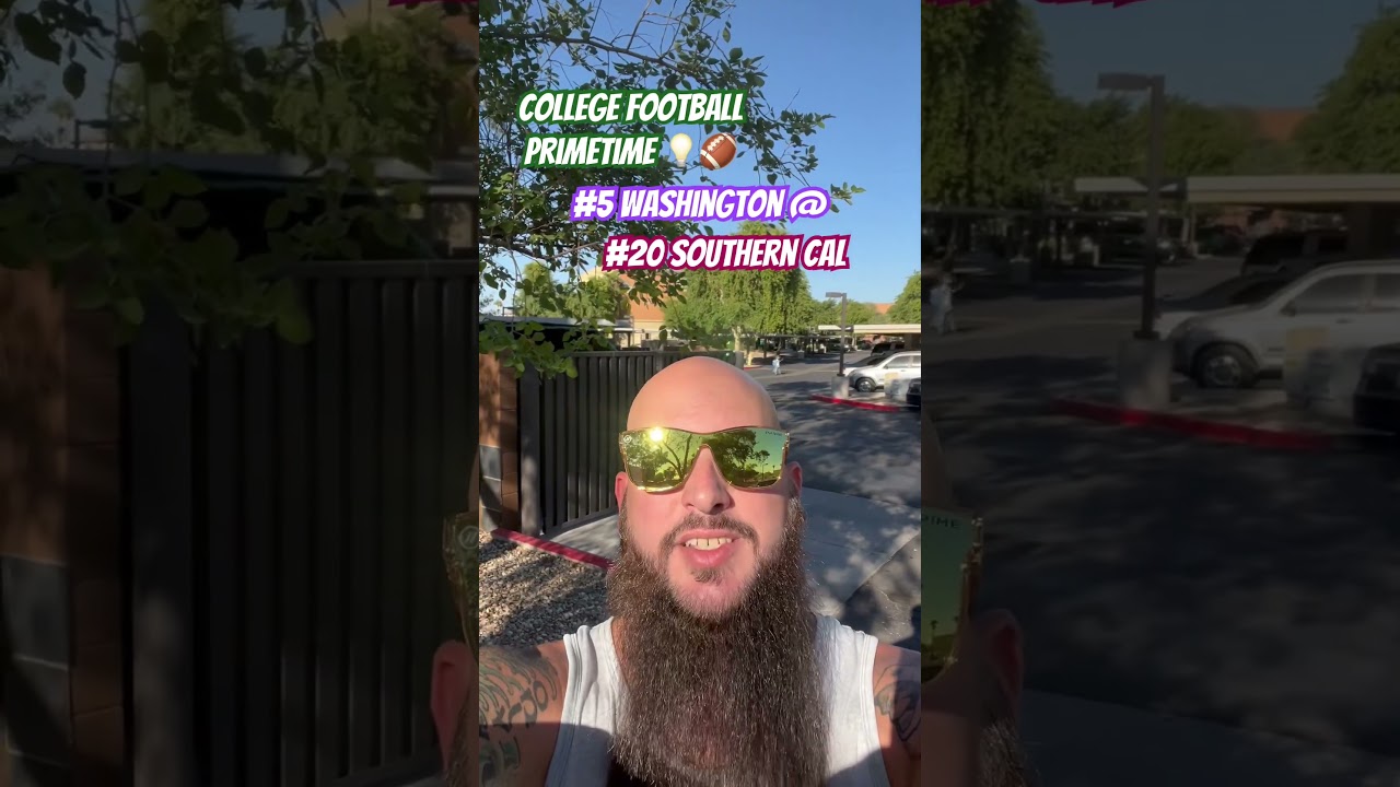 #CollegeFootball #Washington #USC #Pac12 #Huskies #Trojans #FightOn #GoDawgs #Penix #PNW Let’s Go!!!