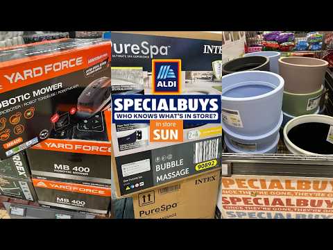 NEW IN AISLE OF ALDI SPECIAL BUYS THIS WEEK SUNDAY 03 MAY 2026 ALDI HAUL TRAVELANDSHOP WITH ME