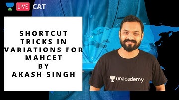 Shortcut Tricks in Variations for MAHCET by Akash Singh
