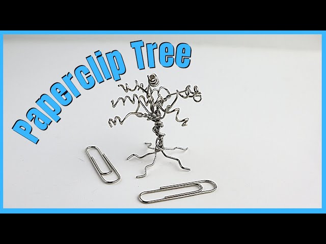 Hoe Maak Je Een Paperclipsculptuur