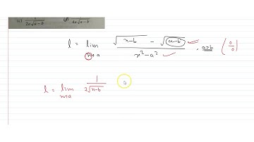 The value of `lim_(x- gta){sqrt(x-b)-sqrt(a-b)}/(x^2-a^2)`