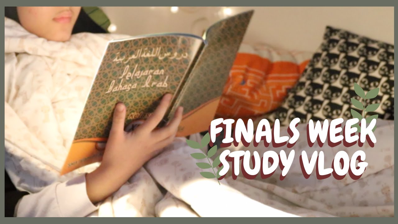{eng}FINALS WEEK STUDY VLOG | RAFA DHAFINA