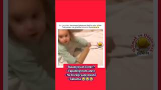 Babasına börek yapan kız #shorts #gülmek #komedi #komik #börek #baba #bebek #hamurişi