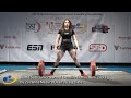 World Sub-Junior Record Deadlift Classic with 209 kg by Zuzanna Mazur POL in 76kg class