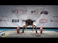World Sub-Junior Record Deadlift Classic with 209 kg by Zuzanna Mazur POL in 76kg class