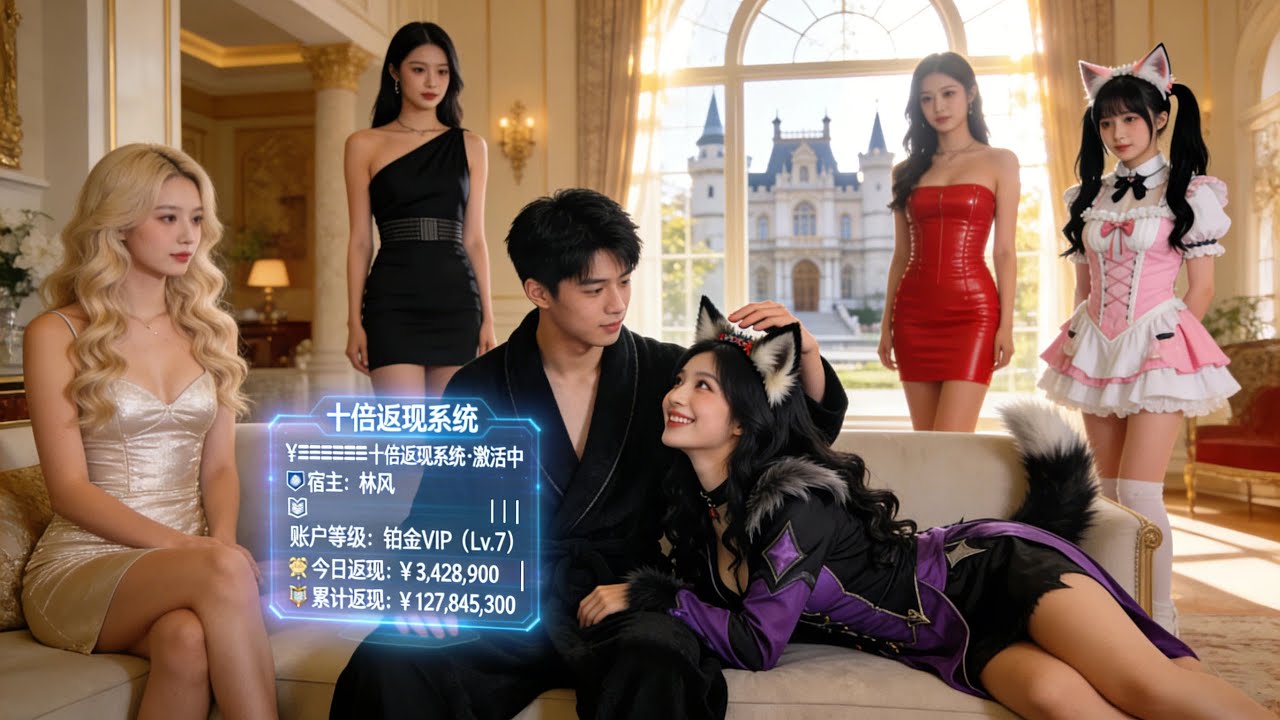【ENG SUB】He Spends on Beauties,and the System Pays Him Back 10x!#MiniDrama #System