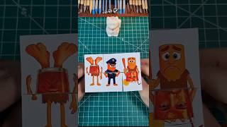 PaperArt 💛#toys #usashorts#papercraft #diy #puzzle #painting