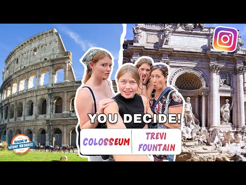 INSTAGRAM FOLLOWERS CONTROL OUR LIVES IN ROME ITALY 🇮🇹😮 | 197 Countries, 3 Kids