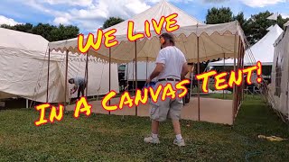 Full Selling At An SCA Event: Setup Shop Tent Update