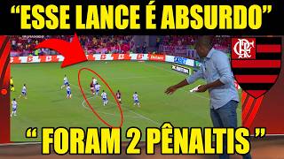 PC FALOU DO PENALTI DO FLAMENGO NAO MARCADO 2 LANCES DE PENALTIS NO JOGO X CRUZE