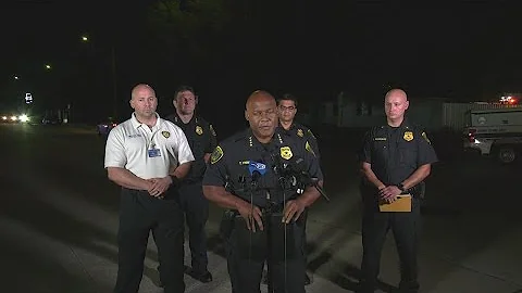 Houston shooting: HPD Chief Troy Finner says a gun...