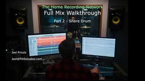 Full Mix Tutorial Part 2   Snare Drum
